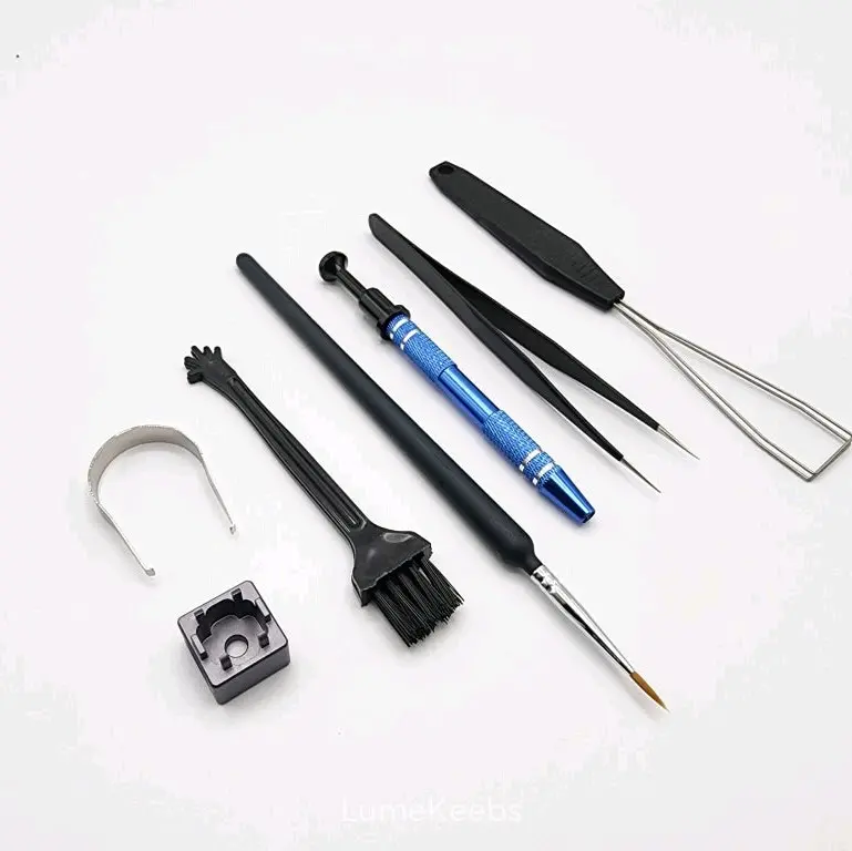 Mechanical Keyboard Tool Kit | Switch Opener, Switch Puller, Keycap Puller, Brush, and More
