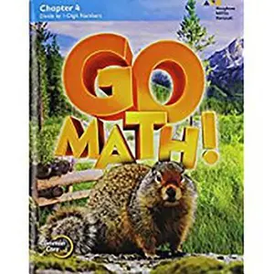 USED-Go Math!: Student Edition Chapter 4 Grade 4 2015 by Houghton Mifflin Harcourt (Paperback)