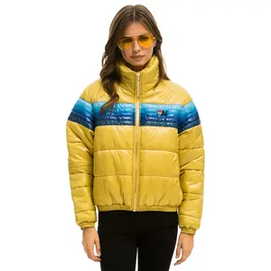 5 STRIPE APRES JACKET - GLOSSY KHAKI