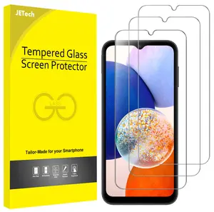 Screen Protector for Samsung Galaxy A14 4G / 5G 6.6-Inch, 9H Tempered Glass Film, Anti-Scratch, HD Clear, 3-Pack