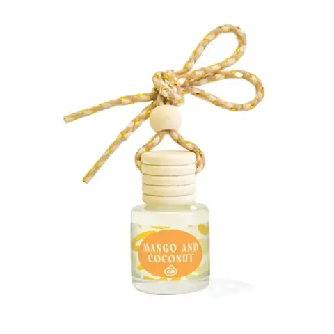 Mango Coconut Tropical Scented Car Air Freshener