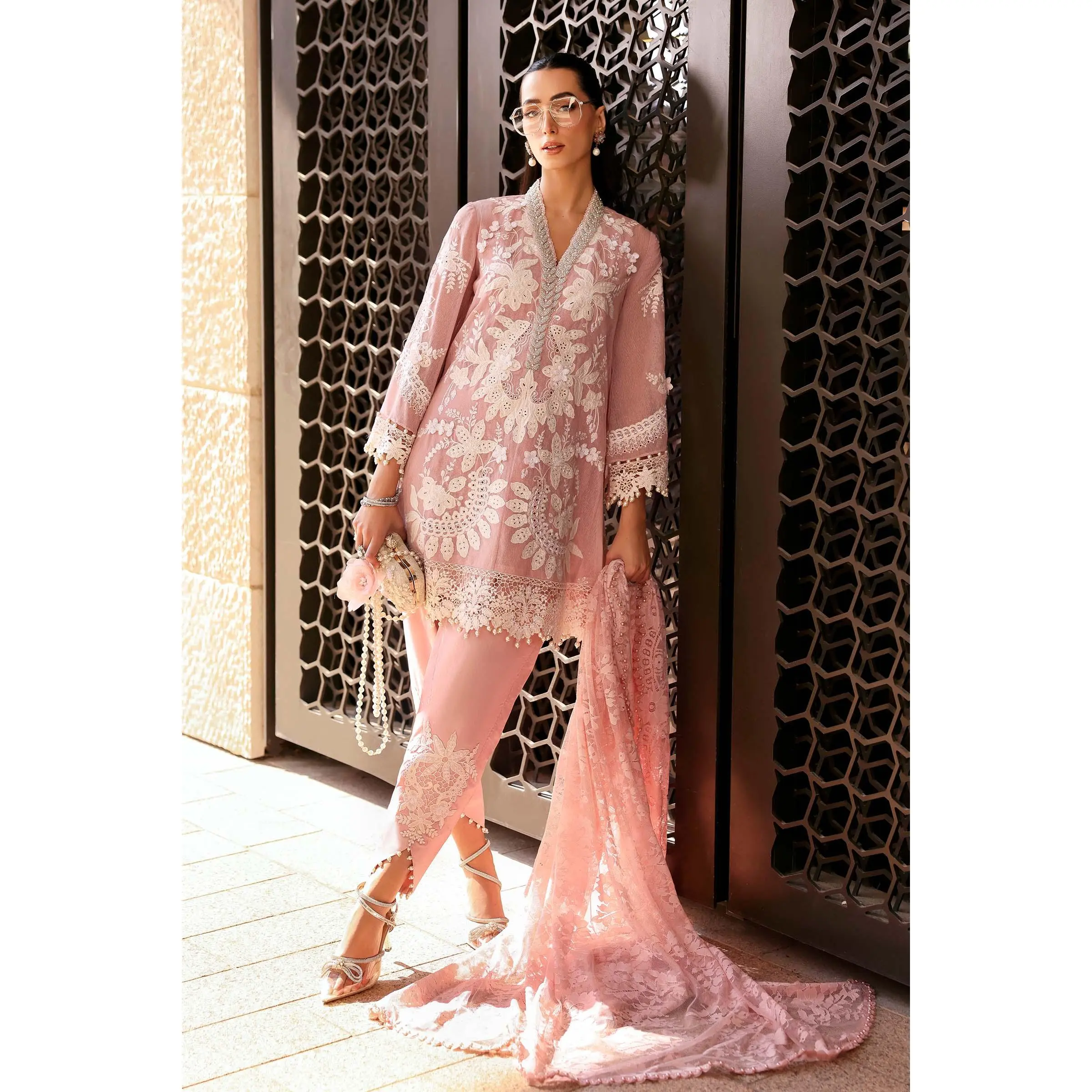 Maria B - D-2603-A Three Piece Lawn Karandi