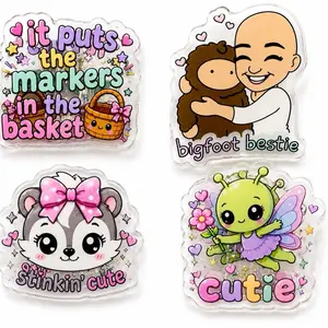 Cozy Clip Bundle #2 | Set of 4 Cute Binder Clips