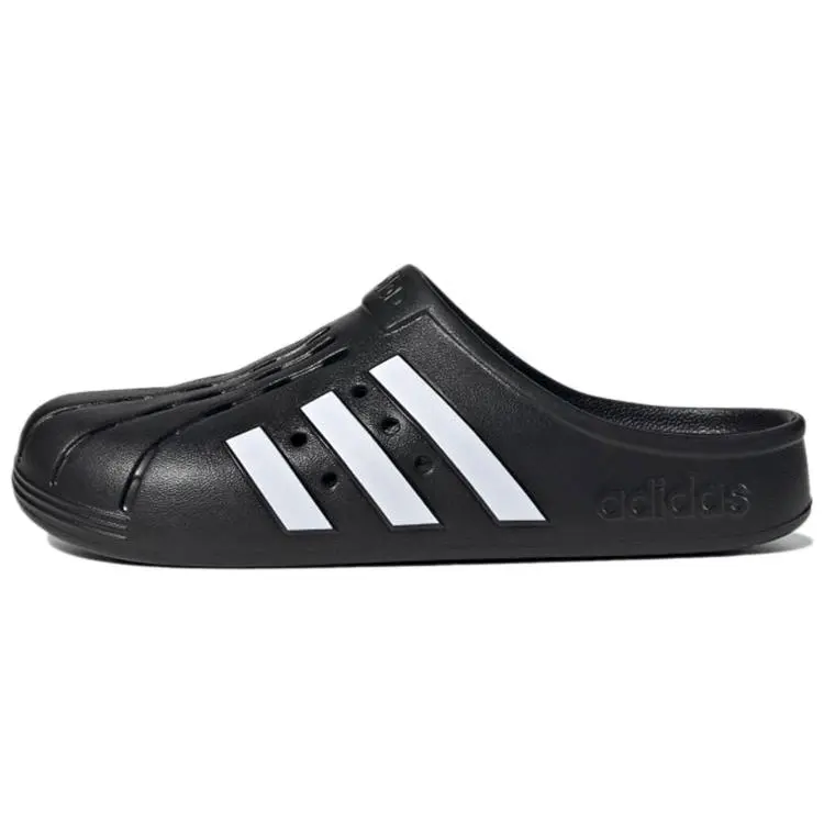 Adidas Adilette Clog Black White' Durable Non-slip Unisex GZ5886