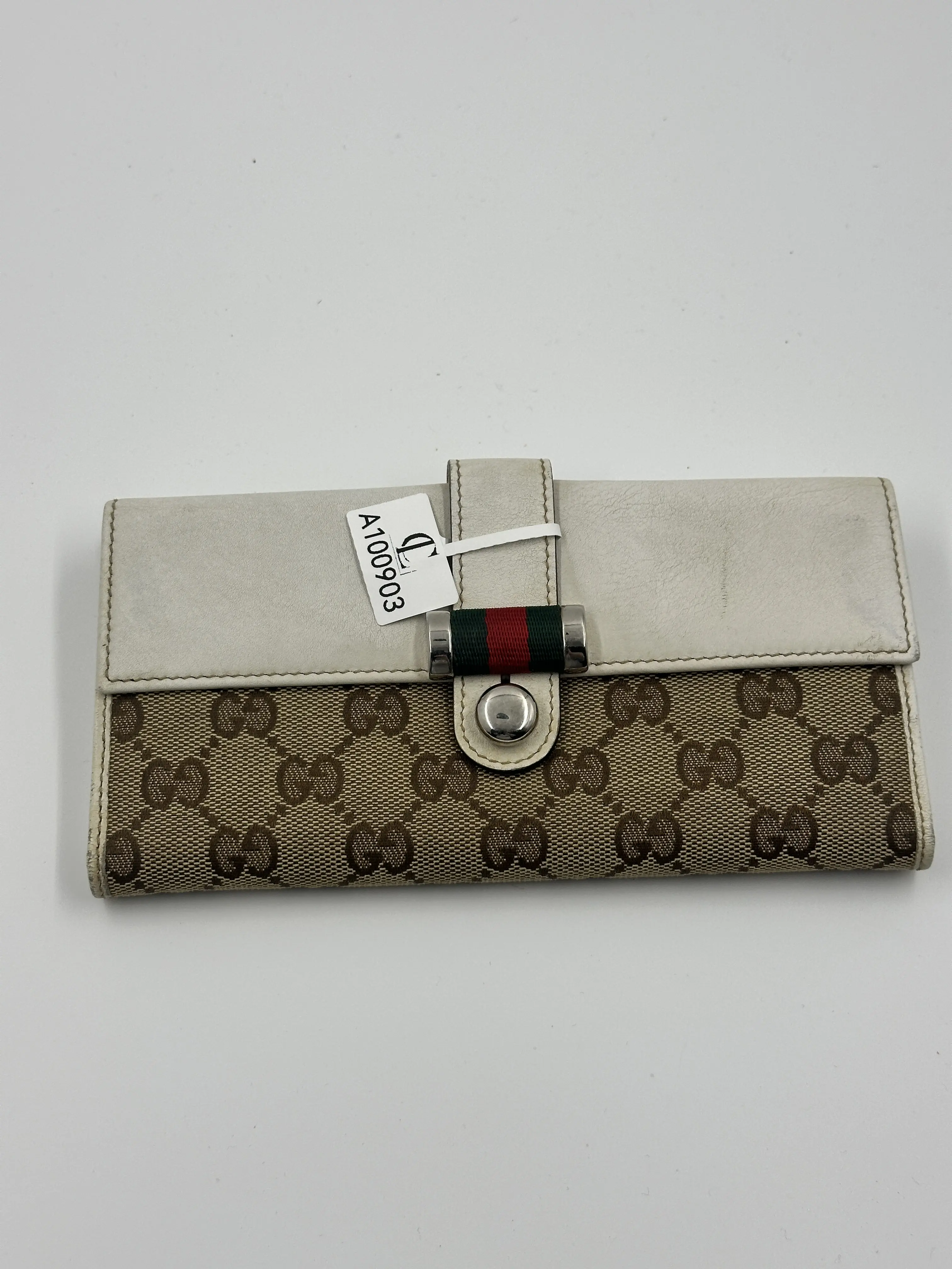 Pre-owned GUCCI Ophidia continental wallet A100903