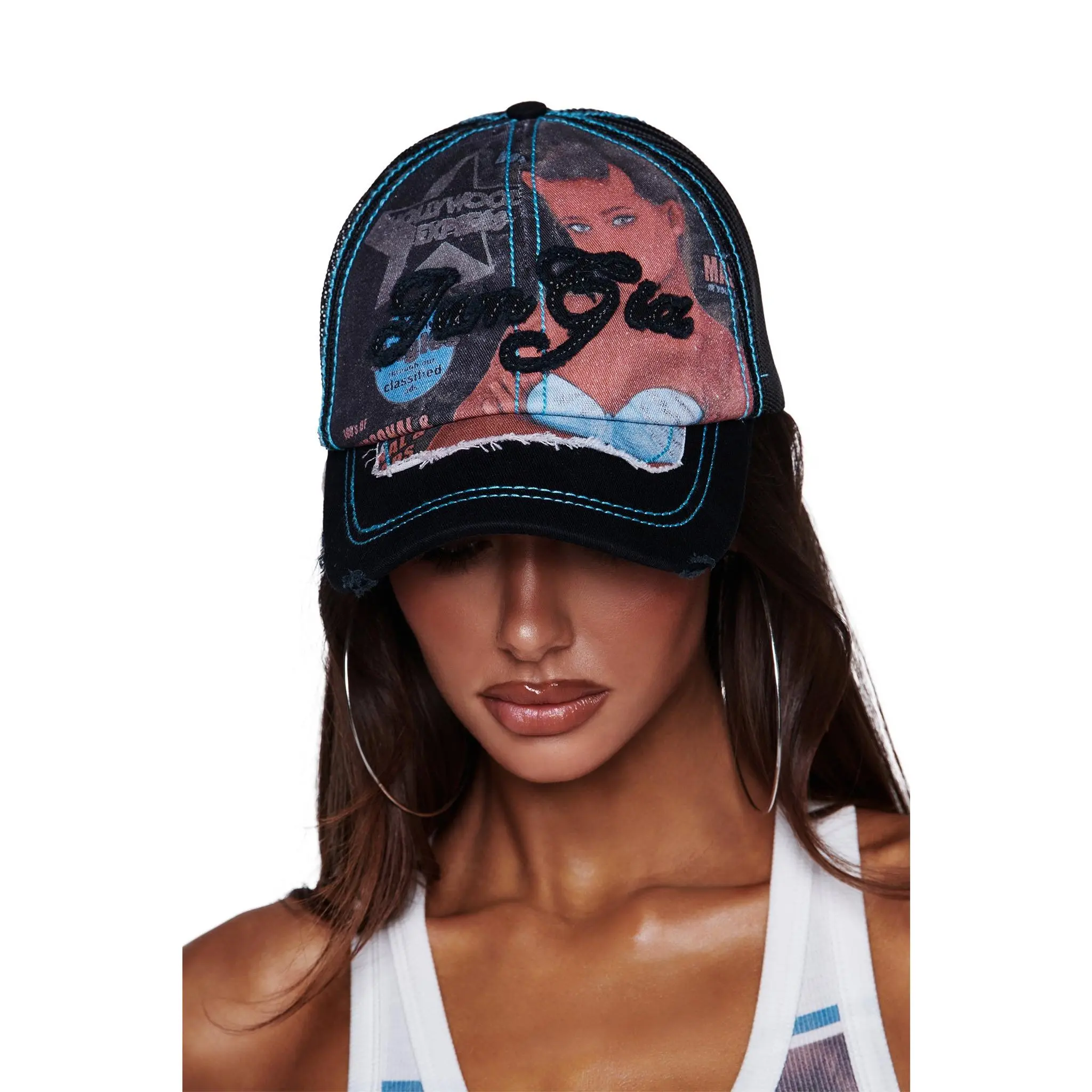 T-REX HAT - BLACK