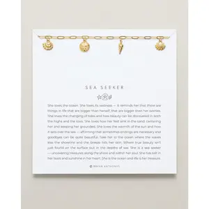 Sea Seeker Charm Bracelet
