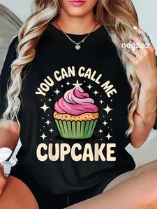 100% Cotton Best Cupcake Costume for Men Women Girl Baking Cupcake Lover T-Shirt