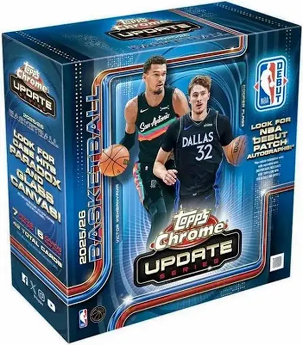 2025 TOPPS CHROME UPDATE (MEGA BOX)