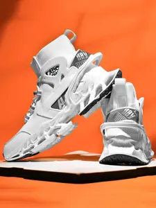 Men's New Trendy Blade Shoes, Outdoor Running Sports Shoes, Running Athletic Shoes, Sporty Running Shoes, Running Sneakers, Campus Versatile Men's Shoes, Large Size Laces Lightweight Design, 4 Colors 39-48