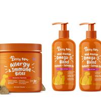 (2) Salmon Oil + (1) Allergy & Immune Bite