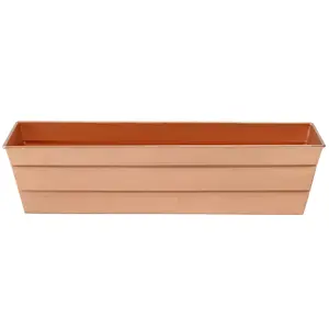 Copper Plated Flower Boxes