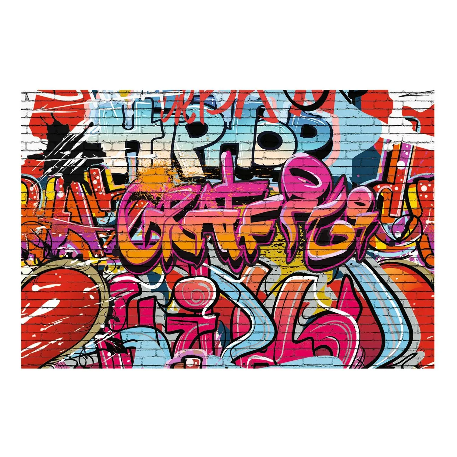 Graffiti Backdrop - 3 Pc.