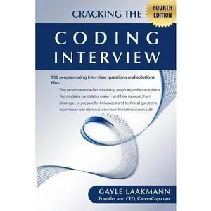 USED-Cracking the Coding Interview: 150 Programming Interview Questions and Solutions by Gayle Laakmann (Paperback)