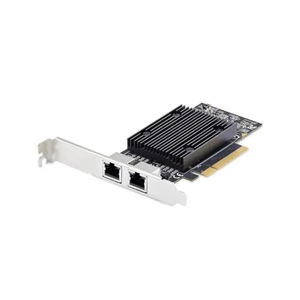 Startech PR210B PCIe x8 2-Port 10Gb Ethernet Network Interface Card, Black, Compatible with Windows/Linux