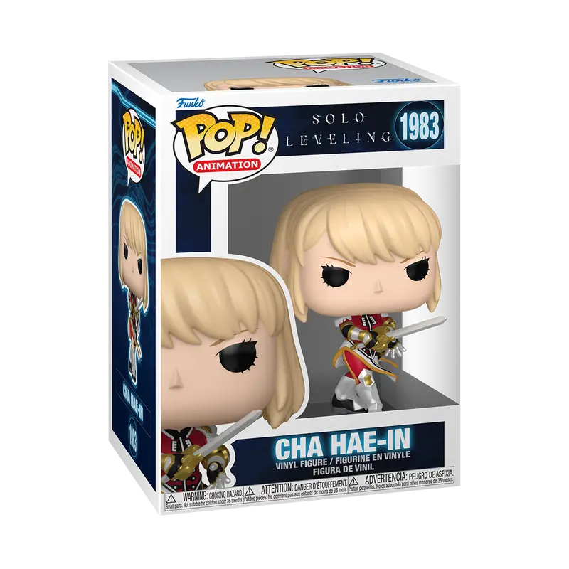Funko Pop Vinyl Figure Solo Leveling Cha Hae-In 1983