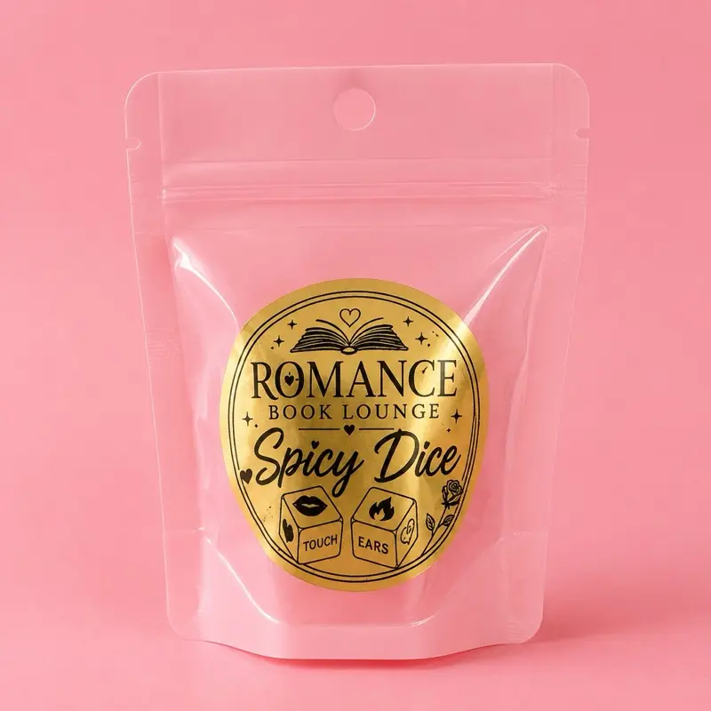 Romance Book Lounge Spicy Dice - Glow In The Dark- Perfect for Romance Enthusiasts