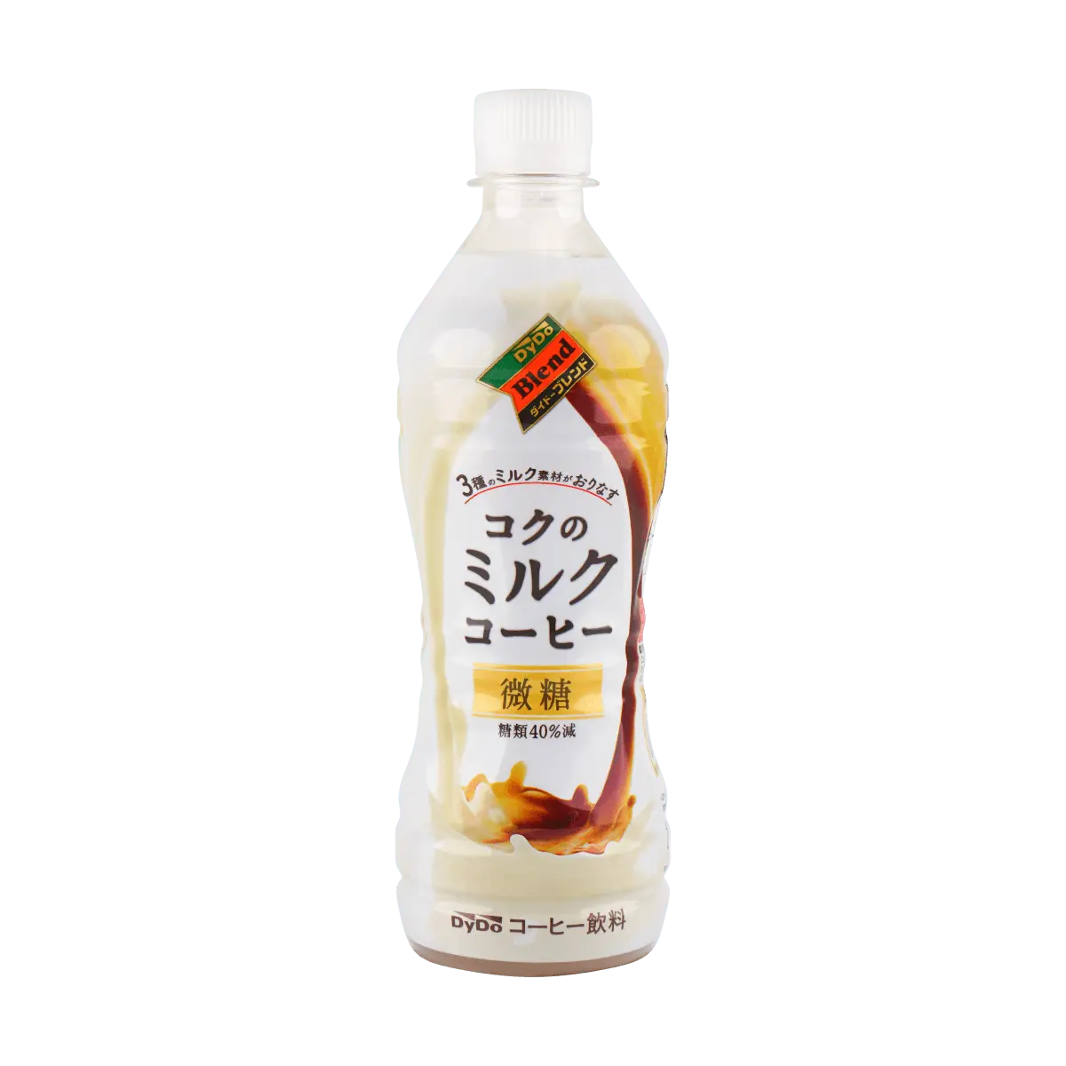 DYDO Japan Rich Milk Latte Coffee Drink, Lightly Sweetened, 430ml - Authentic Japanese Cafe Style Beverage