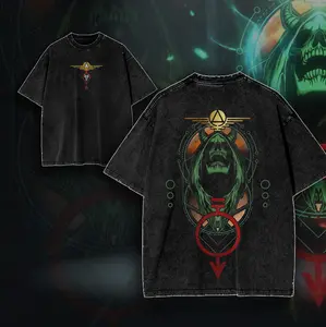 The Reaper Red Rising Essential Oversize Lightweight Cotton Washed TShirt Clothes, Dystopian Sci-Fi Fan Apparel, red rising merch