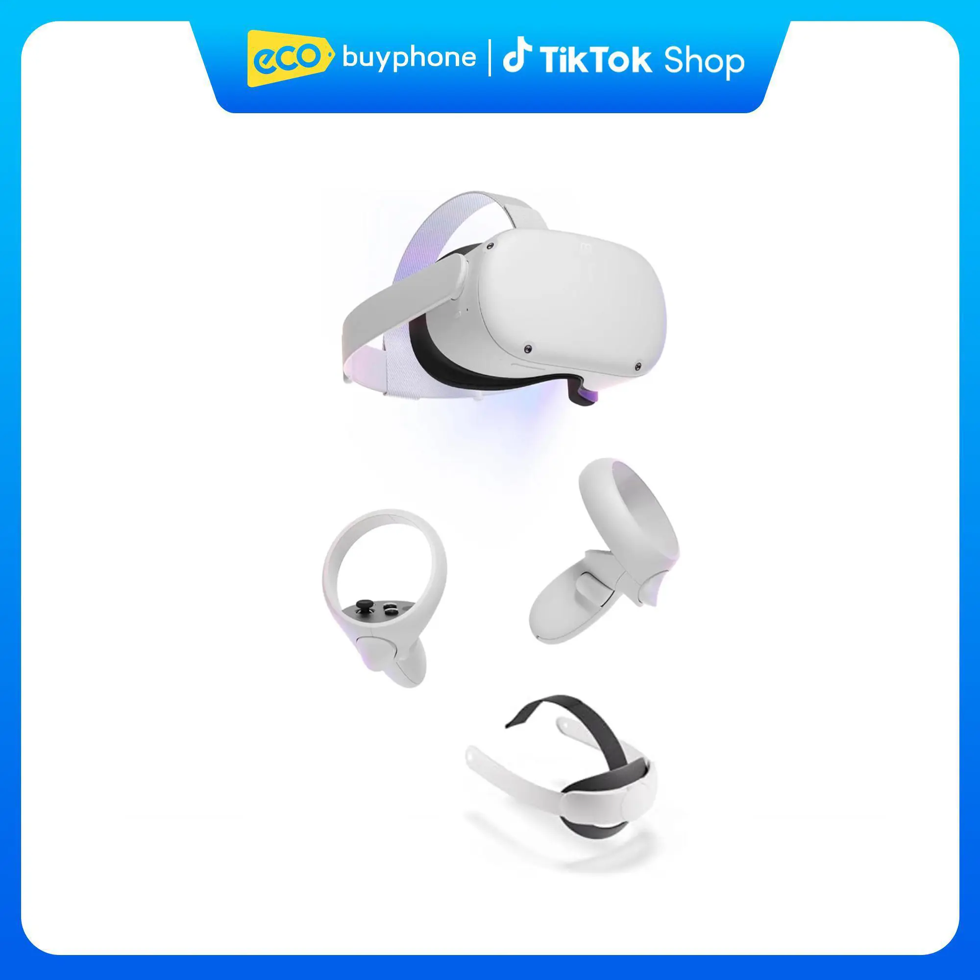 Refurbished  Meta Quest 2 — Advanced All-In-One Virtual Reality Headset + Elite Strap — 256 GB