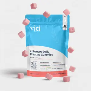 Enhanced Daily Creatine Gummies by Vici Health - 30 Servings - 5g Creatine Monohydrate per Serving