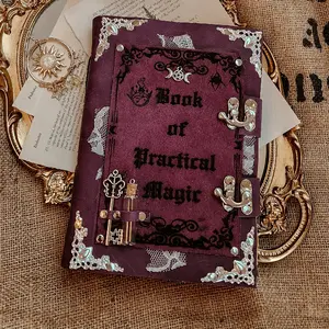 Book of Practical Magic leather journal