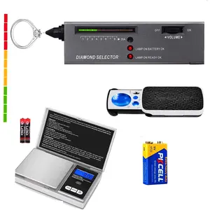 Tester,  Tester Pen+200g/0.01g Mini  Scale+60X Mini LED Magnifying, Professional  Selector for Novice and Expert,Thermal Conductivity Meter( Tester +)