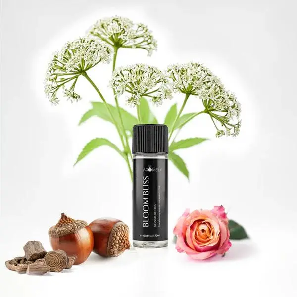 Bloom Bliss Elegant Alluring Fragrance Bottle - Floral Spicy Aroma Scent, Non-Toxic Home Fragrance, Fairmont® Hotels Inspired, 20ml Sample