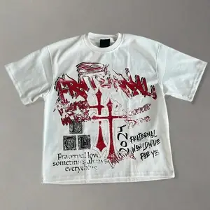 Vintage Cross Graphic T-Shirt - 100% Cotton Short Sleeve Tee for Men & Women, Crewneck, Unisex, Comfortable & Stylish Streetwear Design dark design