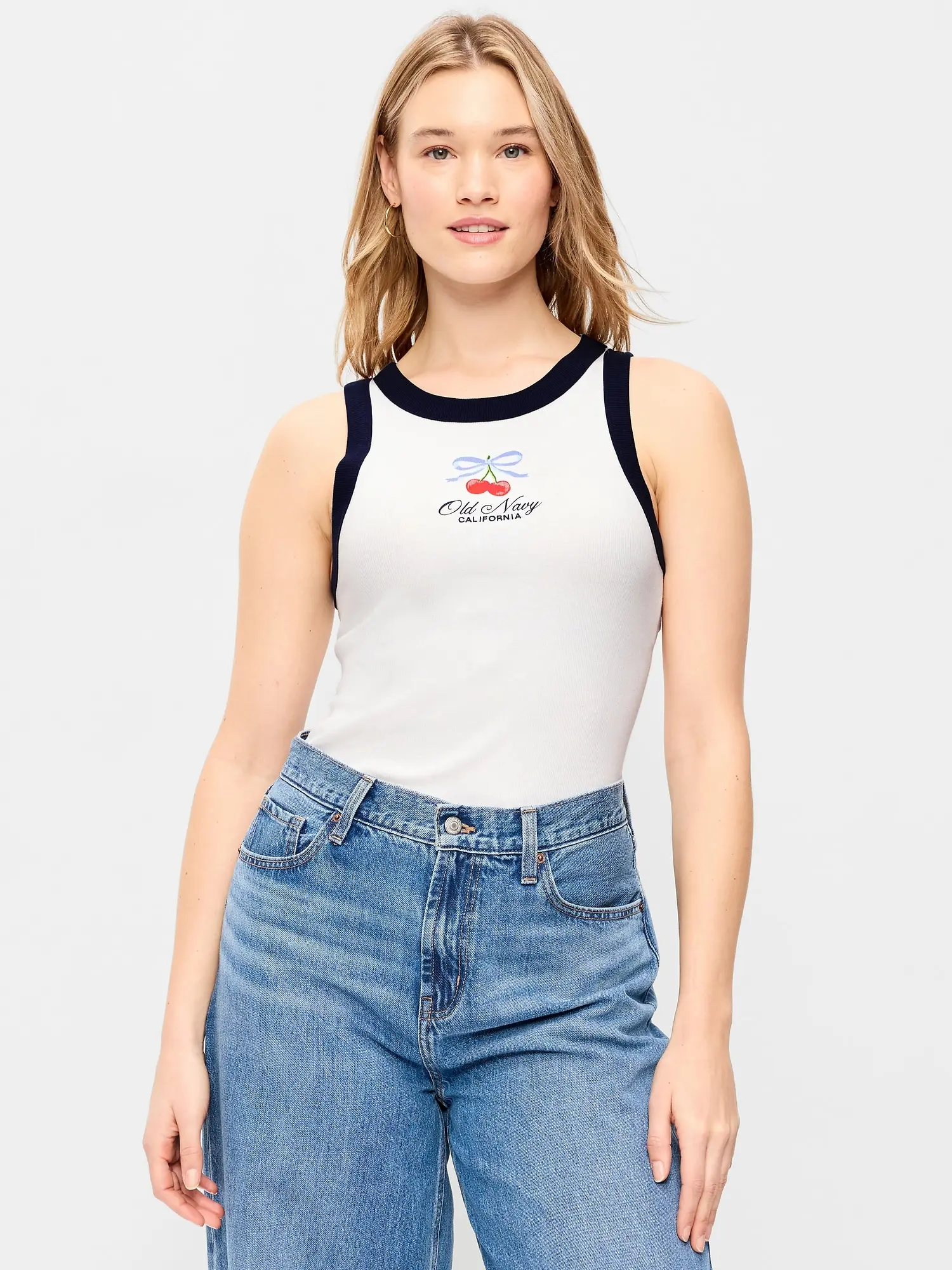 Old Navy Women's Snug Ribbed Crop Tank Top - TikTok Shop