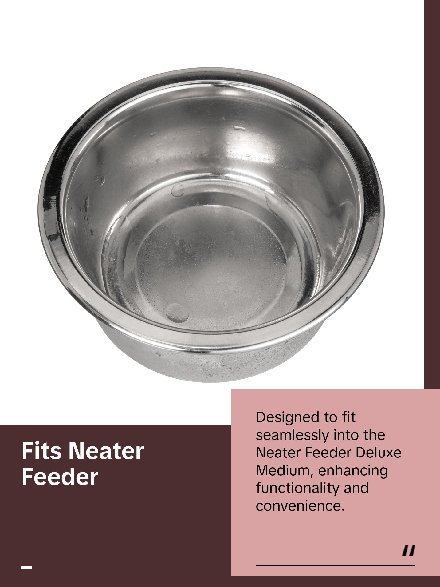 NEATER PETS Polar Bowl Freezer Bowl for Pets, Freezable Pet Bowl, Keep Your Dog or Cats Water Cold