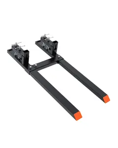 GARVEE 5/16" Skid Steer Attachment Plate - Universal Quick Attach Adapter Mount Plate Compatible with Bobcat and Kubota Tractors for Efficient Equipment Use