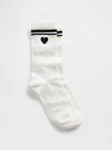 Gap Men's Heart Crew Socks  - Gender Neutral