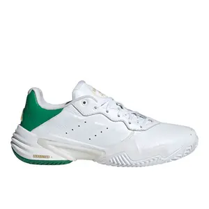 adidas Mens Barricade 13 Leather  Sneakers Shoes - White