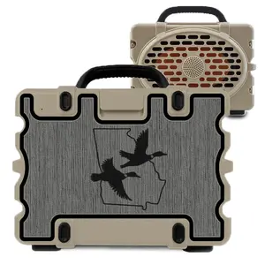 Turtlebox or Ecoxgear Defender Shell - FLY OUT - PICK YOUR STATE  - Laser Engraved, Custom Speaker Accessory, CNC Routed Design, Custom Marine Grade EVA Foam, Durable Material, Custom Logo, MOTION MARINE CUSTOMS
