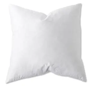 White Goose Down Euro Pillows (Pack of 2) - Sunflower EGD-28, 28 x 28 in, 90/10 Goose Feather/Down Fill, Cotton Shell Fabric, Machine Washable