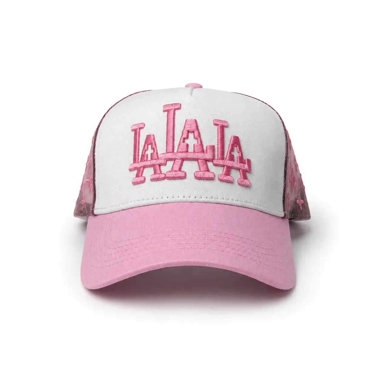 Rude Awakenings "LALALA Pink" - Black Snapback - Premium Streetwear Baseball Cap for Men & Women, Adjustable