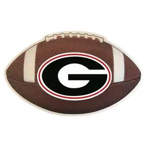 UGA Football Shaped Super G Magnet