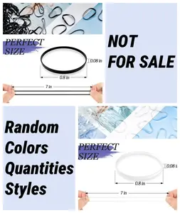 【NOT FOR SALE】For Women & Girls: Random Colors/Quantities Rubber Bands