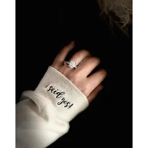 "I Said Yes" Crewneck with Logo