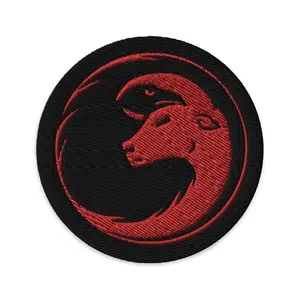 Ravenox Logo Embroidered Patch