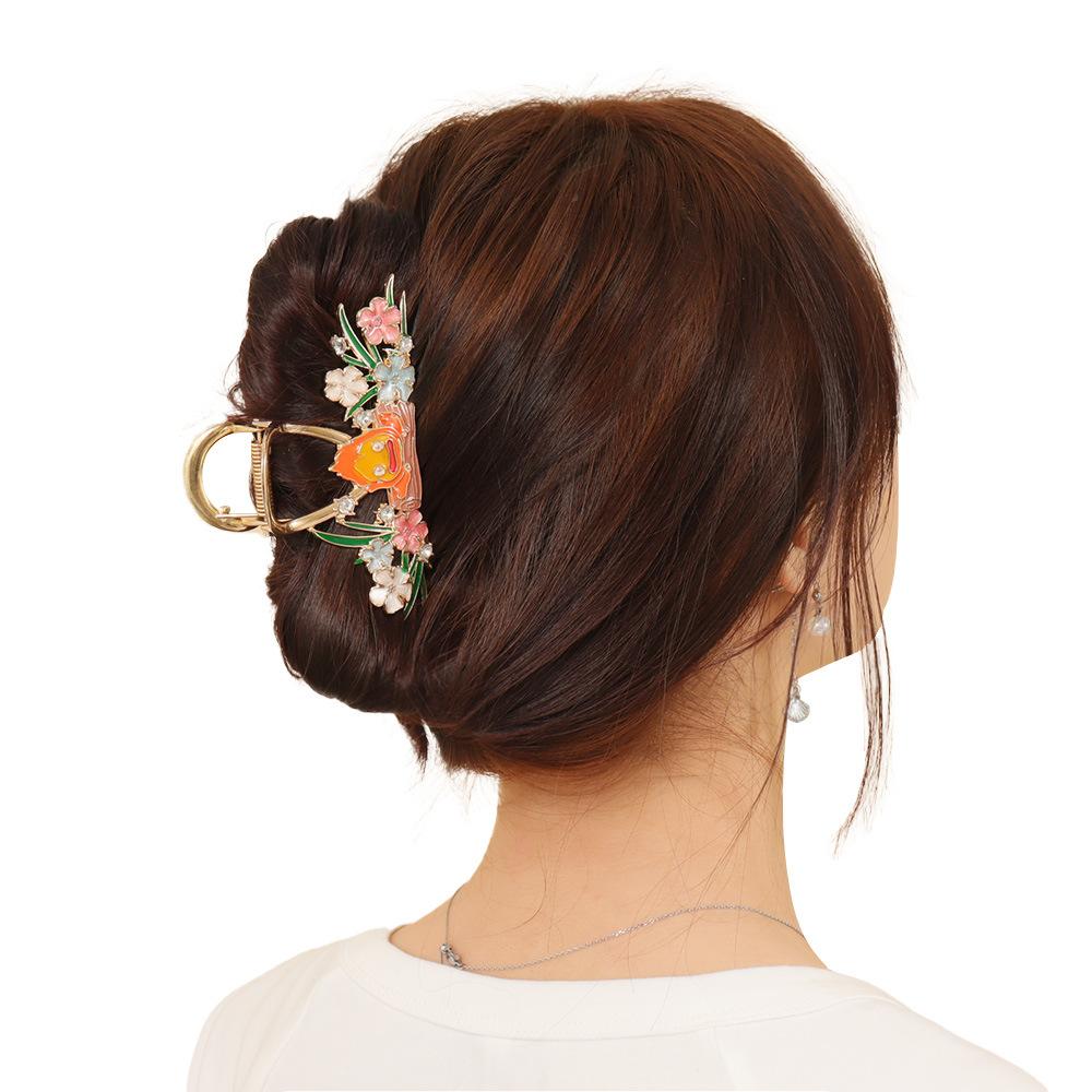 NC Cute Creative Cartoon Hair Claw Alloy Metal Dragon Hair Claws Japanese Fashion Claw Clip Hair Accessories for Women Girls