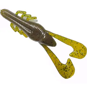 Twitch Tail Crawler Fishing Lure with Realistic Flexible Tail for Enhanced Catch