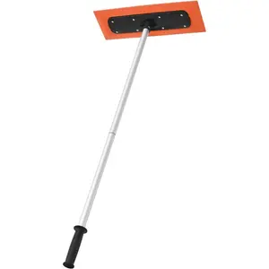 VEVOR Snow Rake, 4ft Snow Broom, Snow Scraper for Car, 17.7 in Foam Blade for No Scratches, Non - Slip Handle, Lightweight Snow Removal Tool for Cars Vehicle Garage Rooftop Leaves Debris ClearingVEVOR Super Brand Day