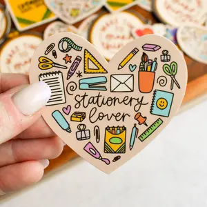 Stationery Lover Sticker