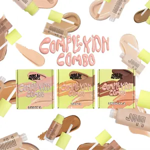 [Made by Mitchell] Complexion Combo’s | 3-in-1 Primer, Concealer & Foundation Set with Buildable Coverage for Smooth, Flawless Skin
