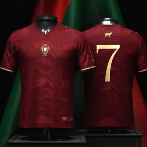 Premium Siu Seven Red & Black Soccer Jersey Vintage Streetwear Football Shirt, Gift For Fans, Gift For Him.