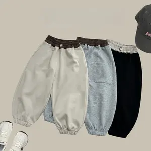 2025 Girls Winter Fleece-Lined Sweatpants - Kids Loose Casual Athletic Pants | Trendy Outerwear Cotton Lounge Pants