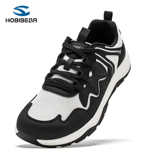HOBIBEAR Wide Toe Box Sneakers for Men and Women - Zero Drop Barefoot Shoes, Lightweight Wide Width Walking Running Gym Shoes