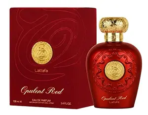 Lattafa Perfumes Opulent Red EDP - 100ml (3.4 Oz) By Lattafa  Women's Perfume Aroma Floral